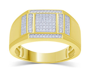 10K 0.30CT D-MICROPAVE RING